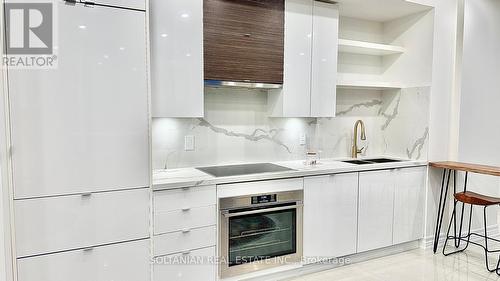 Ph3604 - 59 Annie Craig Drive, Toronto, ON - Indoor Photo Showing Kitchen With Double Sink With Upgraded Kitchen