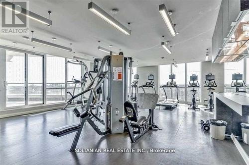 Ph3604 - 59 Annie Craig Drive, Toronto, ON - Indoor Photo Showing Gym Room