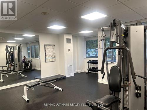 1606 - 350 Webb Drive, Mississauga, ON - Indoor Photo Showing Gym Room