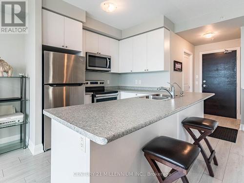 1109 - 65 Yorkland Boulevard, Brampton, ON - Indoor Photo Showing Kitchen With Double Sink