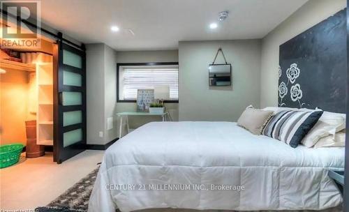 Lower - 447 Stirling Avenue S, Kitchener, ON - Indoor Photo Showing Bedroom