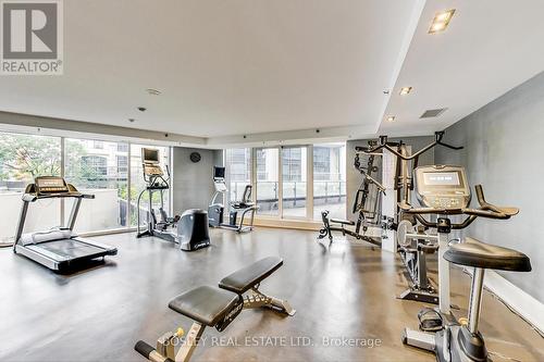 206 - 88 Davenport Road, Toronto, ON - Indoor Photo Showing Gym Room