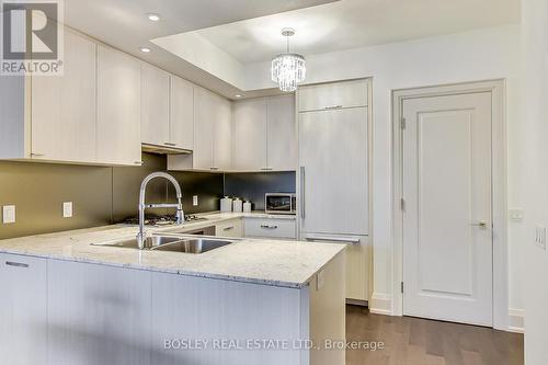 206 - 88 Davenport Road, Toronto, ON - Indoor Photo Showing Kitchen With Double Sink