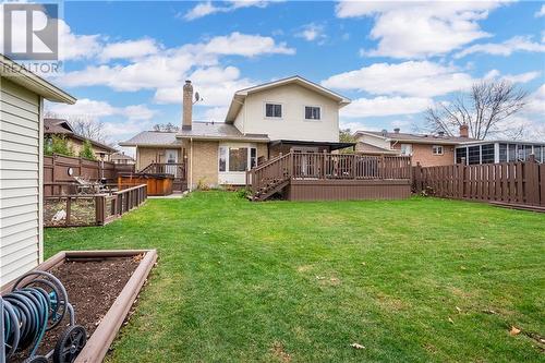 1402 Holy Cross Boulevard, Cornwall, ON - Outdoor With Deck Patio Veranda With Exterior