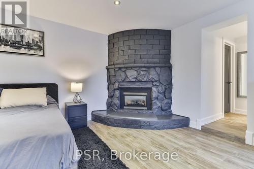 55 Deschene Avenue, Hamilton, ON - Indoor With Fireplace