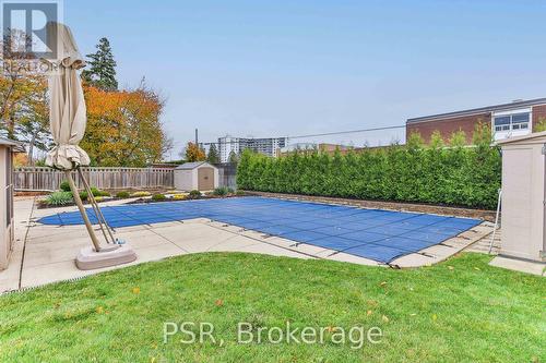 55 Deschene Avenue, Hamilton, ON - Outdoor With In Ground Pool With Backyard