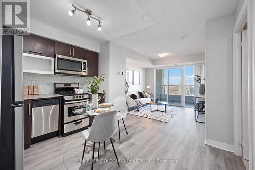 3312 - 275 Yorkland Road, Toronto, ON - Indoor Photo Showing Kitchen With Stainless Steel Kitchen