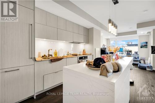 706 - 101 Queen Street, Ottawa, ON - Indoor Photo Showing Kitchen With Upgraded Kitchen