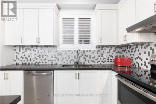 17 Narbonne Crescent, Hamilton, ON - Indoor Photo Showing Kitchen With Double Sink With Upgraded Kitchen