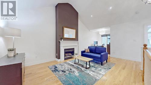 416 Terry Carter Crescent, Newmarket, ON - Indoor Photo Showing Living Room With Fireplace