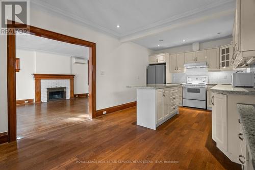 Main - 88 Welland Avenue, Toronto, ON - Indoor Photo Showing Kitchen With Fireplace