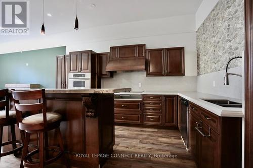 1641 Taunton Road, Clarington, ON - Indoor Photo Showing Kitchen With Double Sink