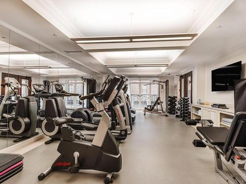 Exercise room - 2B-1485 Rue Sherbrooke O., Montréal (Ville-Marie), QC - Indoor Photo Showing Gym Room