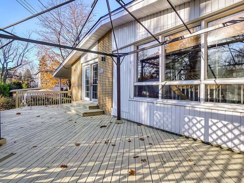 Terrasse - 533 Rue Maple, Otterburn Park, QC - Outdoor With Deck Patio Veranda