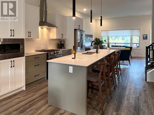 700 Riverside Way Unit# 201, Fernie, BC - Indoor Photo Showing Kitchen With Double Sink With Upgraded Kitchen