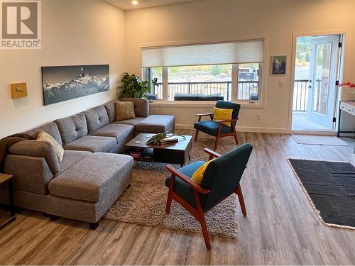 700 Riverside Way Unit# 201, Fernie, BC - Indoor Photo Showing Living Room With Fireplace