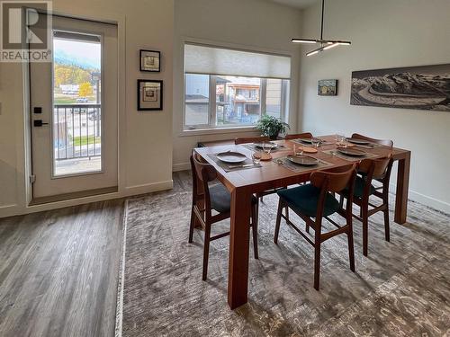 700 Riverside Way Unit# 201, Fernie, BC - Indoor Photo Showing Dining Room