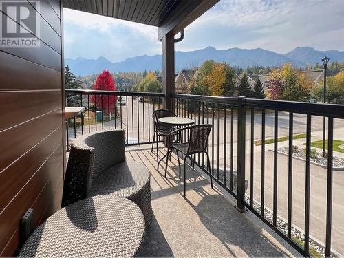 700 Riverside Way Unit# 201, Fernie, BC - Outdoor With Balcony With Exterior