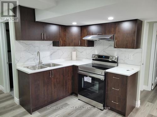 Bsmt - 81 Salisbury Circle, Brampton, ON - Indoor Photo Showing Kitchen With Double Sink