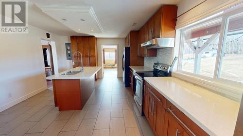 14643 221 Road, Fort St. John, BC - Indoor Photo Showing Kitchen With Double Sink