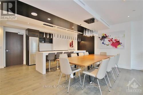 2210 - 199 Slater Street, Ottawa, ON - Indoor Photo Showing Dining Room