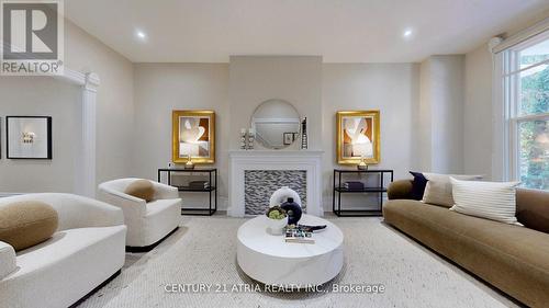 59 Major Street, Toronto, ON - Indoor Photo Showing Living Room With Fireplace