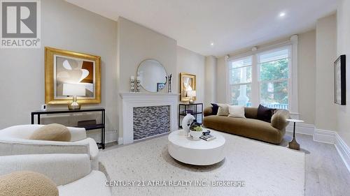 59 Major Street, Toronto, ON - Indoor Photo Showing Living Room With Fireplace