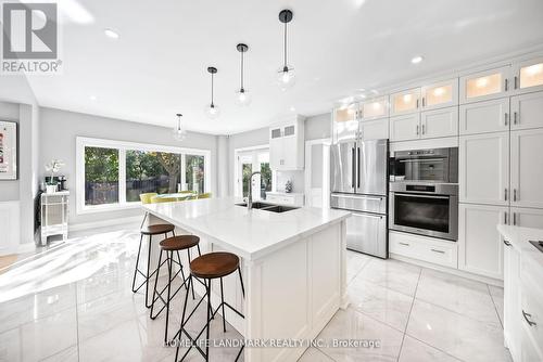 151 Highland Crescent, Toronto, ON - Indoor Photo Showing Kitchen With Double Sink With Upgraded Kitchen