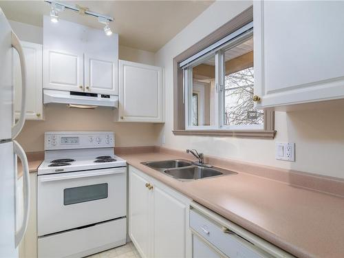 306-320 Menzies St, Victoria, BC - Indoor Photo Showing Kitchen With Double Sink