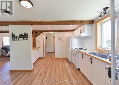 1146 Baseline Road, Kawartha Lakes (Coboconk), ON - Indoor Photo Showing Kitchen With Double Sink