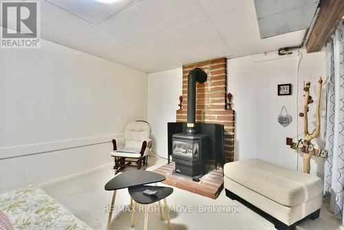 49 Elmer Avenue, Orillia, ON - Indoor With Fireplace