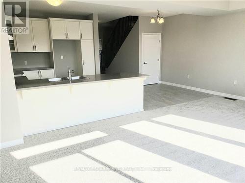 34 Zoe Lane, Hamilton, ON - Indoor Photo Showing Kitchen With Double Sink