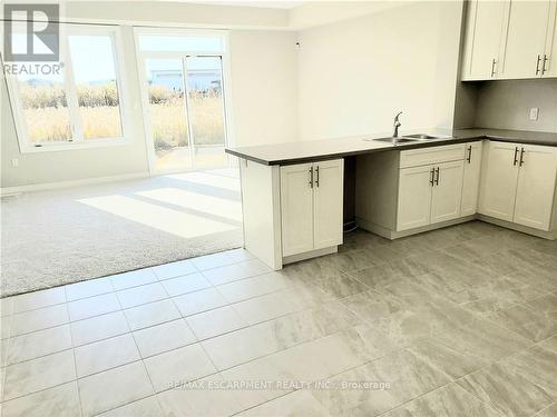 34 Zoe Lane, Hamilton, ON - Indoor Photo Showing Kitchen With Double Sink