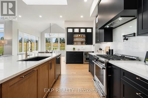 25 Franklin Crescent, Whitby, ON - Indoor Photo Showing Kitchen With Upgraded Kitchen