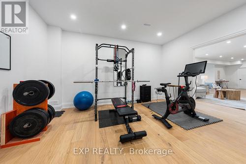 25 Franklin Crescent, Whitby, ON - Indoor Photo Showing Gym Room