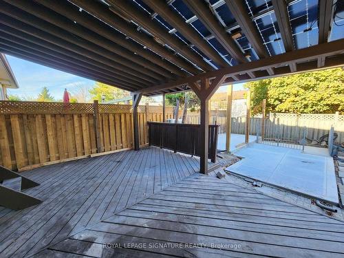 Main-2644 Windjammer Rd, Mississauga, ON - Outdoor With Deck Patio Veranda With Exterior