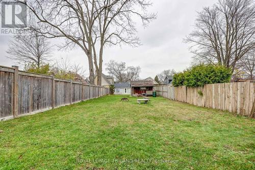 821 Queens Avenue, London, ON - Outdoor With Backyard