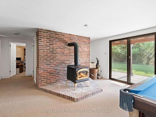 203 Godolphin Rd, Trent Hills, ON - Indoor Photo Showing Other Room With Fireplace