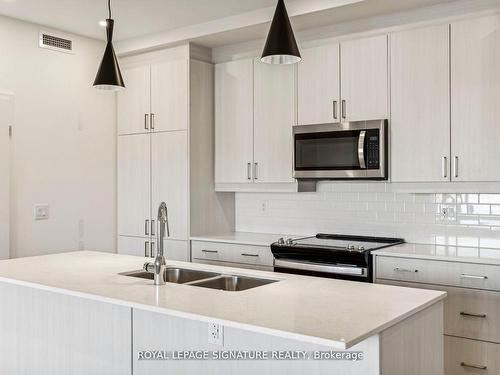 106-123 Lincoln St, Welland, ON - Indoor Photo Showing Kitchen With Double Sink