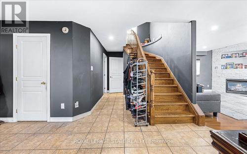 182 Eringate Drive, Hamilton, ON - Indoor Photo Showing Other Room With Fireplace