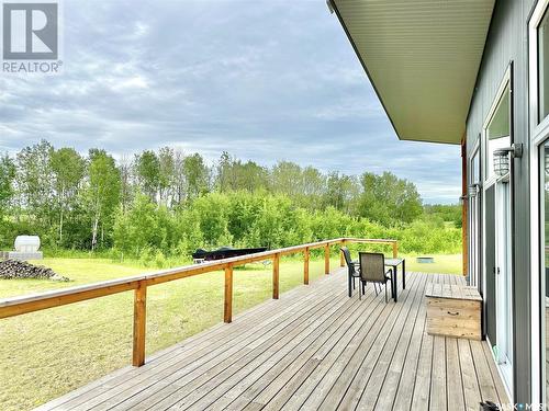 117 Ravine Road, Big Shell, SK - Outdoor With Deck Patio Veranda With Exterior