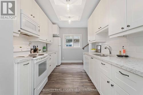 13 Herrick Avenue, St. Catharines (450 - E. Chester), ON - Indoor Photo Showing Kitchen With Double Sink