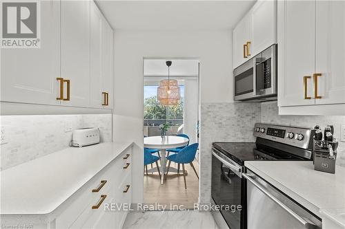 508 - 365 Geneva Street, St. Catharines (446 - Fairview), ON - Indoor Photo Showing Kitchen