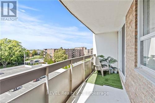 508 - 365 Geneva Street, St. Catharines (446 - Fairview), ON - Outdoor With Balcony With View With Exterior