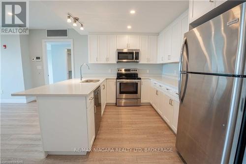 409 - 300G Fourth Avenue, St. Catharines (459 - Ridley), ON - Indoor Photo Showing Kitchen With Upgraded Kitchen