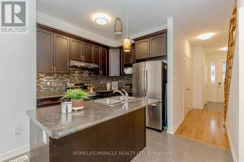 9 Dufay Road, Brampton, ON - Indoor Photo Showing Kitchen With Double Sink With Upgraded Kitchen