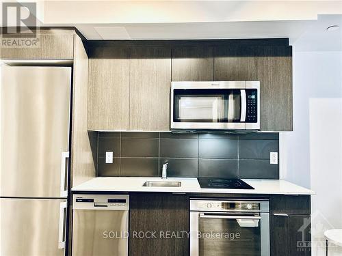 1909 - 105 Champagne Avenue, Ottawa, ON - Indoor Photo Showing Kitchen With Stainless Steel Kitchen