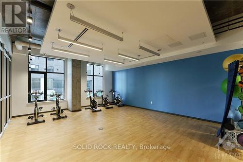 1909 - 105 Champagne Avenue, Ottawa, ON - Indoor Photo Showing Gym Room