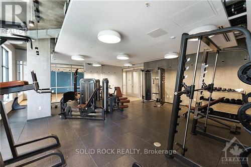 1909 - 105 Champagne Avenue, Ottawa, ON - Indoor Photo Showing Gym Room