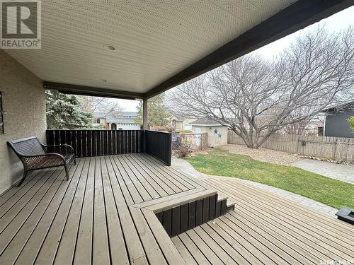 744 Washington Drive, Weyburn, SK - Outdoor With Deck Patio Veranda With Exterior